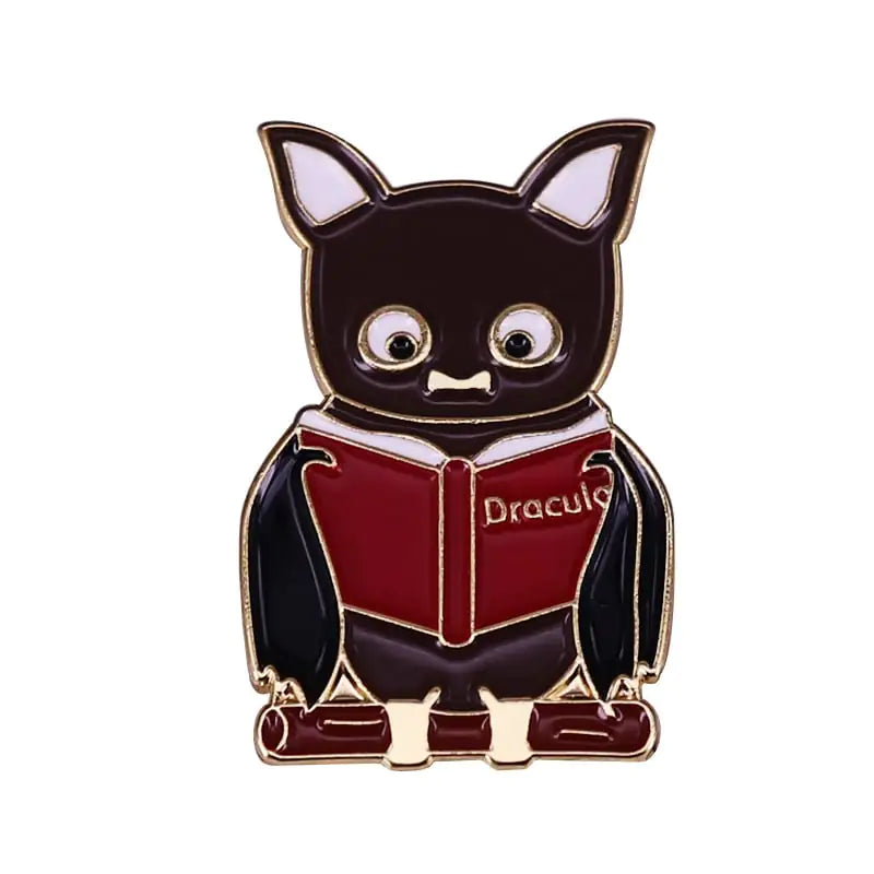 Funny Cartoon Brooch Badge for Jackets and Backpacks
