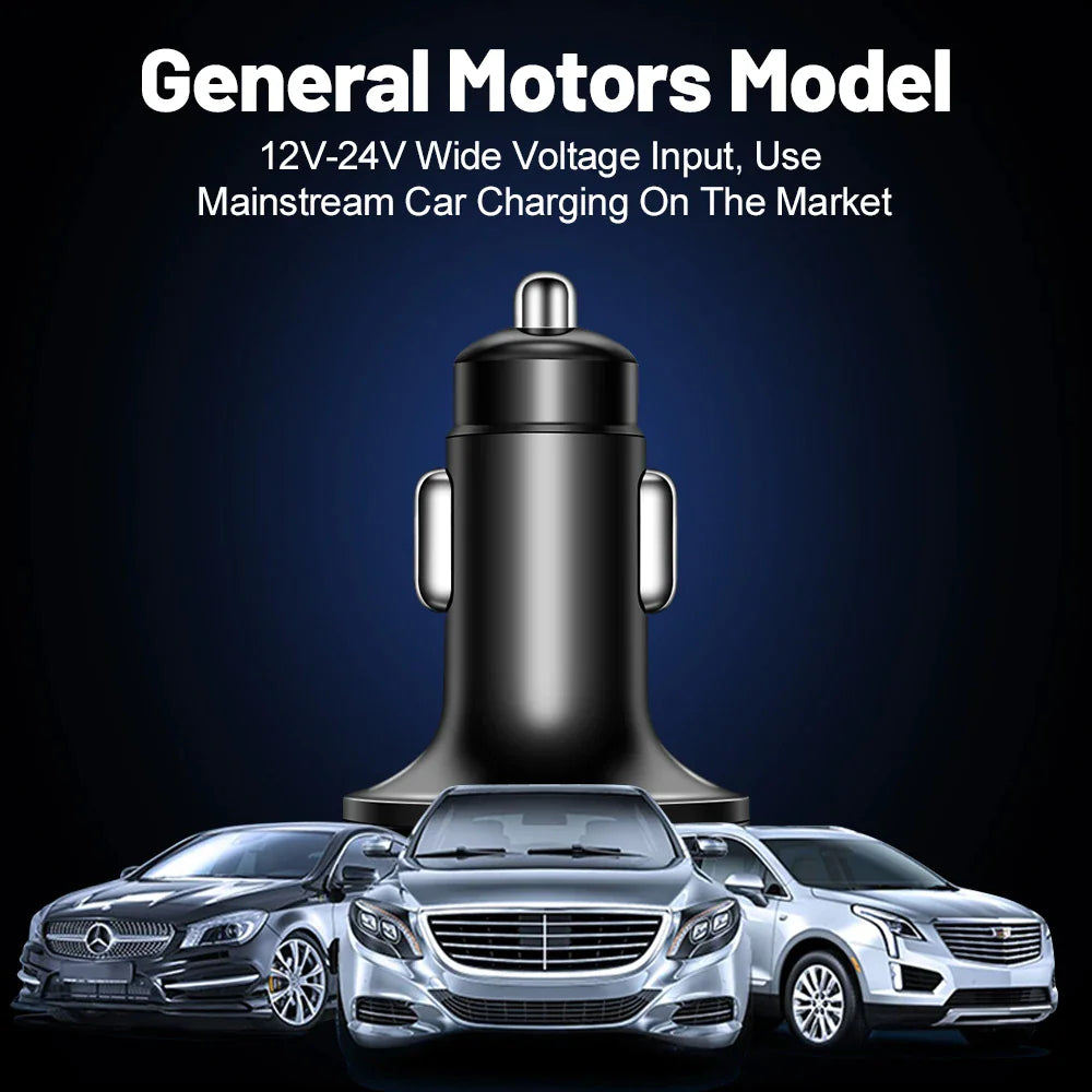 5 USB Port Super Fast Car Charger Adapter For iPhone Samsung Android Cell Phone