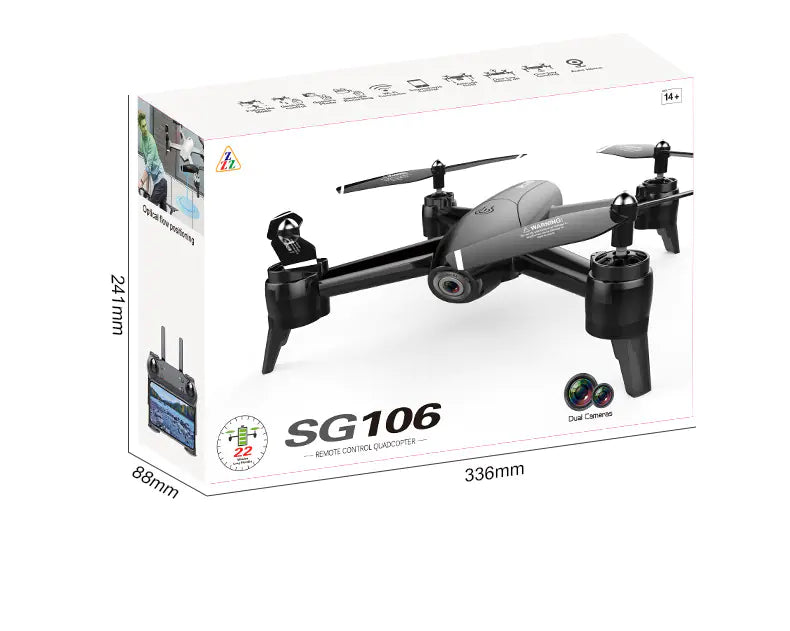 4K Dual Camera Drone with Long Battery Life
