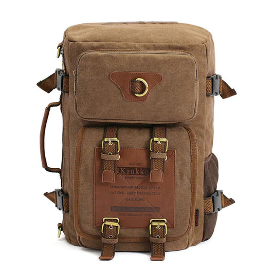 Berk Large Canvas Travel Backpack